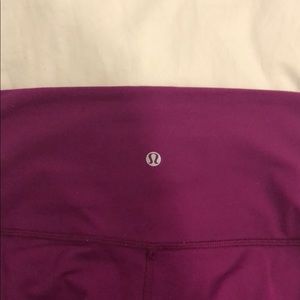 Lululemon high rise wunder under Size 4